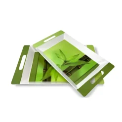 Buy UPC Melamine Roseate Series Tray Set Multicoloured Online India