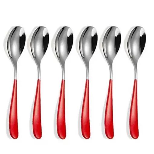 Buy Cutlery for Fine Dining, Glossy Silver Spoon/ Forks/ Knives Set Online