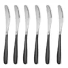 Buy SUS 304 Glossy Silver Finish Spoon/ Forks/ Knives Black Online India