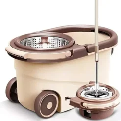 Buy UPC Spin mop with Bucket, 2 Refills, Modular Design, Long-Life
