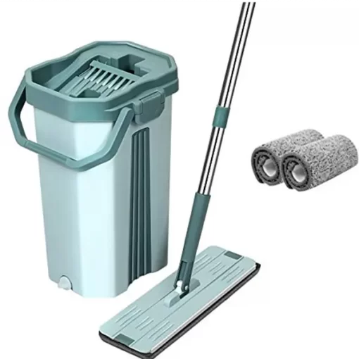 Buy Microfiber Flat Spin Mop System, Microfiber Pads Online India
