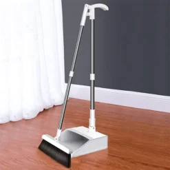 Buy UPC Easy Clean Static Sweeping Broom with Dust Collector- White