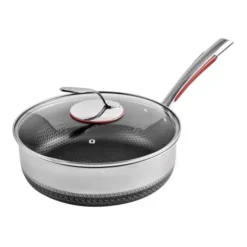 Buy UPC Cookware Wok Kadai, Stick Coating 7 Layer, Deep Frying Pan