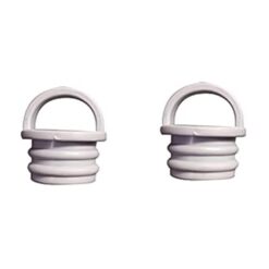 U.P.C. Darts for Pureatic Large Size 38 x 12.5 cm Flat Mop - Set of 4 (White)