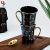 SND Homes Flower Series Fine Bone China Ceramics 300ml (Pack of 2) Bone China Coffee Mug  (330 ml, Pack of 2)