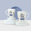 StarAndDaisy Coffee Mug Set of 2 | Dishwasher & Microwave Safe | Ceramic Bone China Cup to Gift to Best Friend | Ceramic Tea Coffee Milk Cups. (SND-MM-13)