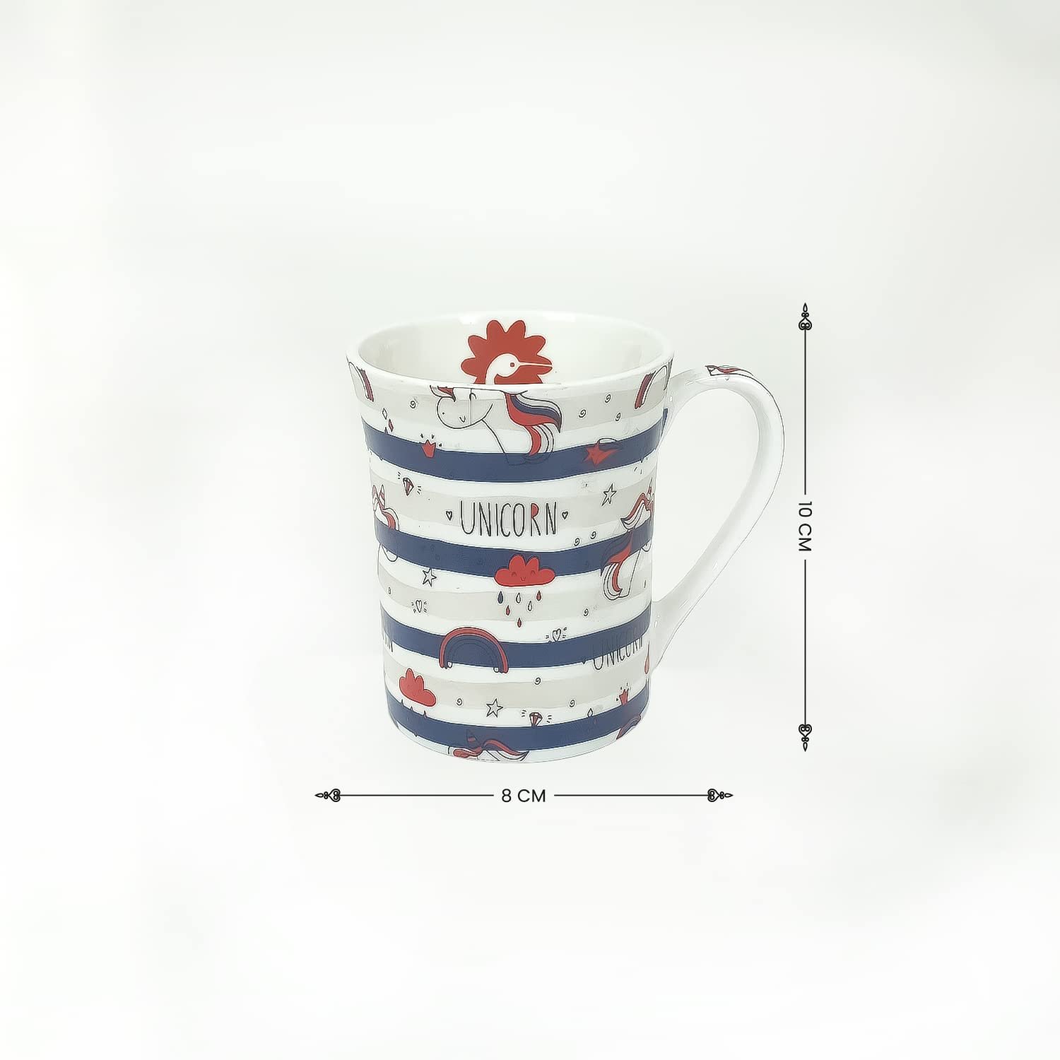 StarAndDaisy Coffee Mug Set of 2 | Dishwasher & Microwave Safe | Ceramic Bone China Cup to Gift to Best Friend | Ceramic Tea Coffee Milk Cups. (SND-MM-05) - Image 5