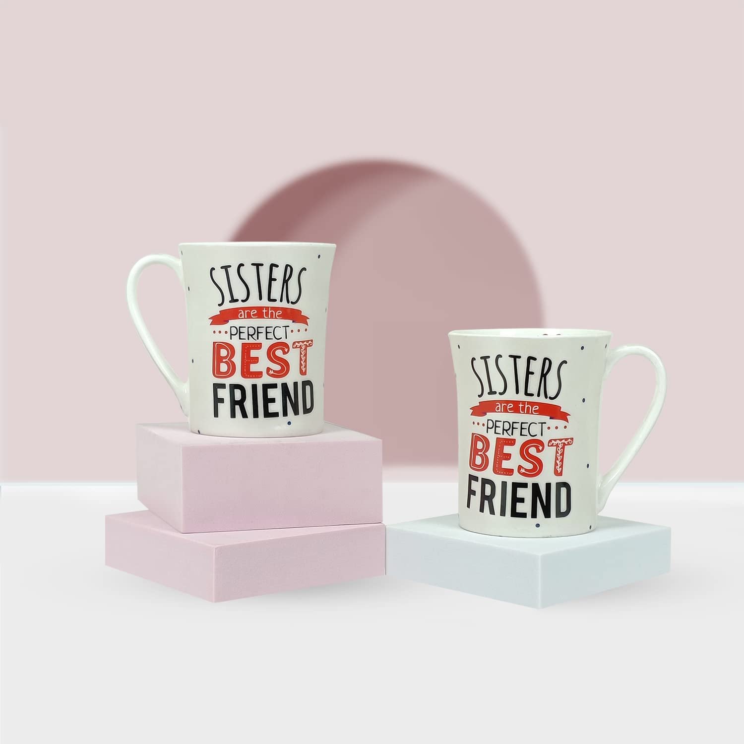 StarAndDaisy Trendy Mugs - Ceramic Tea Coffee Milk Cups with Microwave and Dishwasher Safe - SND-MM-04