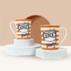 StarAndDaisy Coffee Mug Set of 2 | Dishwasher & Microwave Safe | Ceramic Bone China Cup to Gift to Best Friend | Ceramic Tea Coffee Milk Cups. (SND-MM-03)