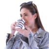 StarAndDaisy Coffee Mug Set of 2 | Dishwasher & Microwave Safe | Ceramic Bone China Cup to Gift to Best Friend | Ceramic Tea Coffee Milk Cups. (SND-MM-05)