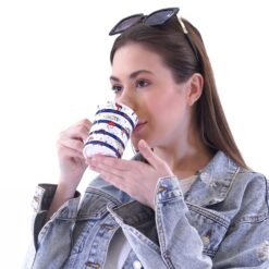 StarAndDaisy Coffee Mug Set of 2 | Dishwasher & Microwave Safe | Ceramic Bone China Cup to Gift to Best Friend | Ceramic Tea Coffee Milk Cups. (SND-MM-05)