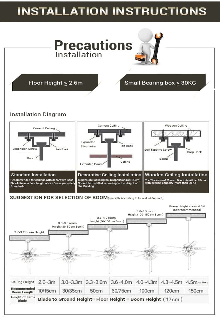 SND Home Decor Stainless Steel Ceiling Fan Light Modern Electric Fan Ceiling LightLED Remote Control Ceiling Fan Light (42 Inch) - Image 13