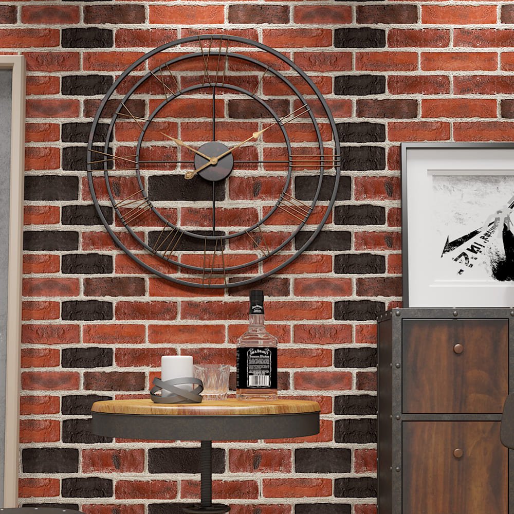 SND Designer Metal Triple Ring Retro Wall Clock for Living Room Bedroom Office Bar Decor - Black - Gold, 50cm - Image 6