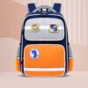 StarAndDaisy 3D School Backpack for Kids, Lightweight, Waterproof, Anti Slip Spine Buckle School Bag for Children - Blue & Orange