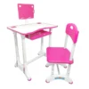 StarAndDaisy Smart Kids Study Table for 3 to 10 Years with an Option of LED Lamp (Pink (Without LED LAMP))