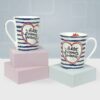 StarAndDaisy Coffee Mug Set of 2 | Dishwasher & Microwave Safe | Ceramic Bone China Cup to Gift to Best Friend | Ceramic Tea Coffee Milk Cups. (SND-MM-29)