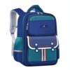 StarAndDaisy British Style Schoolbag for Kids, Lightweight & Waterproof Shoulder Pad Backpack for Boys & Girls - Blue & Green