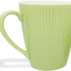 U.P.C. Milk/ big size cup (330 ml capacity) fully colored with Embossed effect, Made of Fine Bone China, Light,Latest Design Milk Bone China Coffee Mug  (330 ml, Pack of 2)